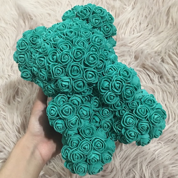MoBeautyBae Other - Turquoise Rose Bear